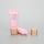 30g/ 1oz pink oval PBL plastic cosmetic BB CC cream tube with screw cap