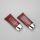 35mm Oval Plastic Cosmetic BB CC Cream Tube with Silver Screw Cap