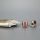 30g high gloss eye cream cosmetic plastic long nozzle empty tube with fancy rose golden screw cap
