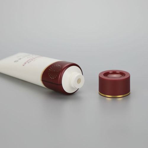 200ml/6.76oz cosmetic plastic skincare facial cleanser tube big tube with screw cap