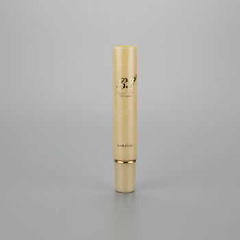 20g fancy long nozzle BB cream eye cream cosmetic plastic empty packaging tube with screw cap