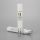 19mm 15g cosmetic plastic eye essence cream tube lip gloss tube with luxury metal applicator