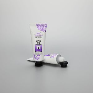 50g cosmetic cute hand cream tube aluminum packaging tube with octagonal cap
