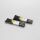 30g long nozzle men facial cleanser empty cosmetic plastic packaging tube with black screw cap
