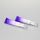 19mm 20g gradient purple eye cream cosmetic plastic packaging tube with luxury acrylic screw cap