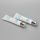 22mm 30g white eye cream long nozzle plastic cosmetic packaging tube with aluminum screw cap