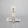 30mm 50g sunscreen cream BB CC cream eye cream cosmetic plastic empty packaging tube with silver airless pump and clear cover