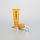25mm 20g sunscreen eye cream cosmetic plastic nozzle empty tube with luxury acrylic flower screw cap