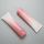 120ml gradient pink oval cosmetic plastic glossy soft tube for facial cleanser with screw cap