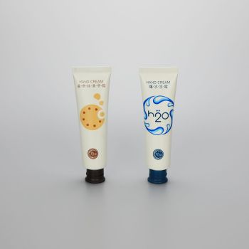30ml cosmetic aluminum plastic tube for hand cream with flip top cap