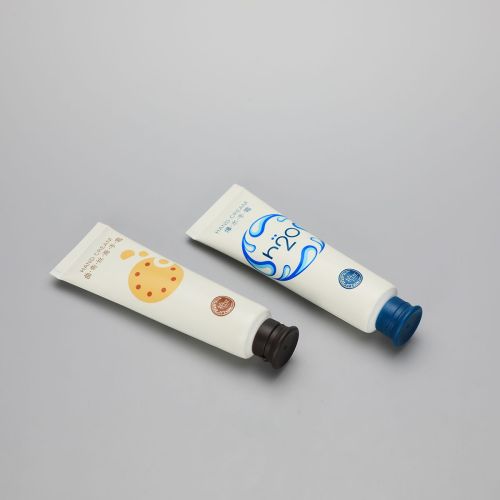 30ml cosmetic aluminum plastic tube for hand cream with flip top cap