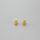 10g high gloss long nozzle eye cream body serum plastic cosmetic tube with luxury golden tower screw cap