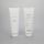 50mm 250g facial cleanser cream  cosmetic plastic squeeze protect hair cream tube with flip top cap