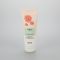150g cosmetic plastic squeeze tube packaging for facial cleanser with flip top cap