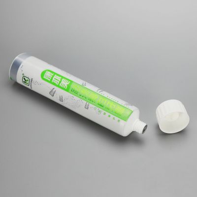 35mm 120g empty tube toothpaste aluminum tube laminated toothpaste tube with white screw cap