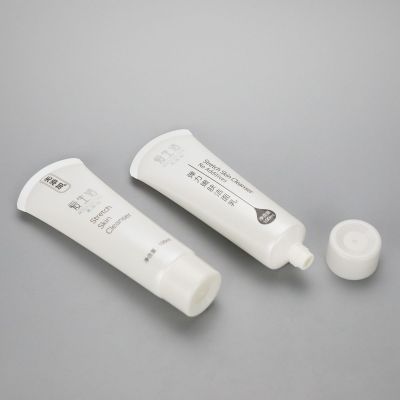100ml plastic cosmetic skincare facial cleanser tube special sealed tube with screw cap
