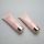 100ml pink cosmetic plastic squeeze tube packaging for facial cleanser with golden screw cap