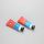 30ml cosmetic plastic hand cream tube animal rinting tube with octagonal screw cap