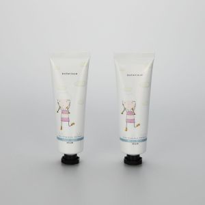 30ml shampoo aluminum packaging tube cosmetic hand cream tube with octagonal screw cap
