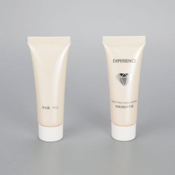 10g cosmetic small sample packaging hand cream lotion tube cosmetic tube with screw cap