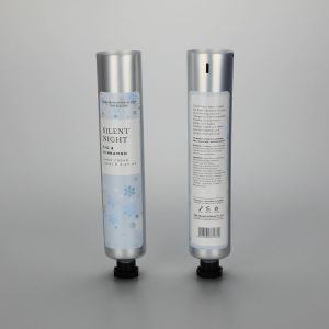 130ml aluminum packaging tube cosmetic hand cream tube with octagonal screw cap