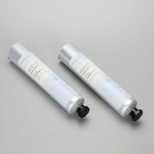 130ml aluminum packaging tube cosmetic hand cream tube with octagonal screw cap