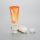120g gradient orange plastic soft face wash tube plastic cosmetic tube with screw cap