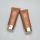 50g oval mask cream/ BB CC cream plastic cosmetics tubes with luxury golden flip top cap