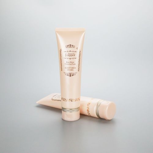 100ml cosmetic plastic face wash tube lotion tube with flip top cap
