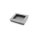 Gold Foil Printing Square Black Cosmetic Paper Box with EVA insert