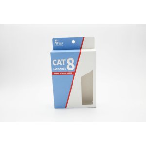 Small Batch Custom Paper Boxes Electronics Packaging with PVC Window