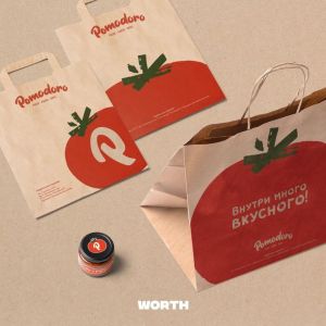Customized food packaging square bottom kraft paper bag for food