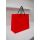 Kraft paper bag custom shopping bag red paper packaging