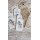 Retro Paper Giftware Tags Clothes Jeans Cards with Sling Rope
