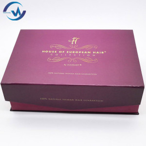 2019 Custom Wholesale black gift with magnet packaging boxes