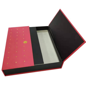 Luxury Suitcase China Red Gift Box With Magnet