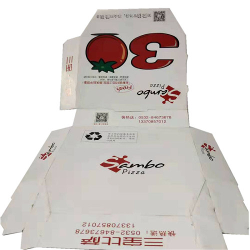 16 inch cheap custom printed corrugated pizza carton box