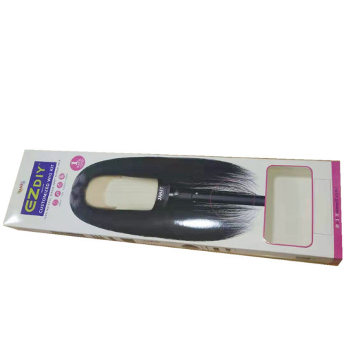 wholesale Fold hair packaging virgin bundle Wig box