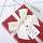Custom heaven and earth white paper bow gift box