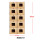 Display Racks Custom Eco Friendly Packaging Advent Calendar Cardboard Shoe Box