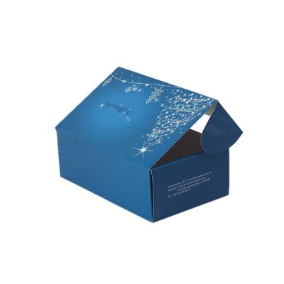 Custom Corrugated Black Printed White Mailer Box