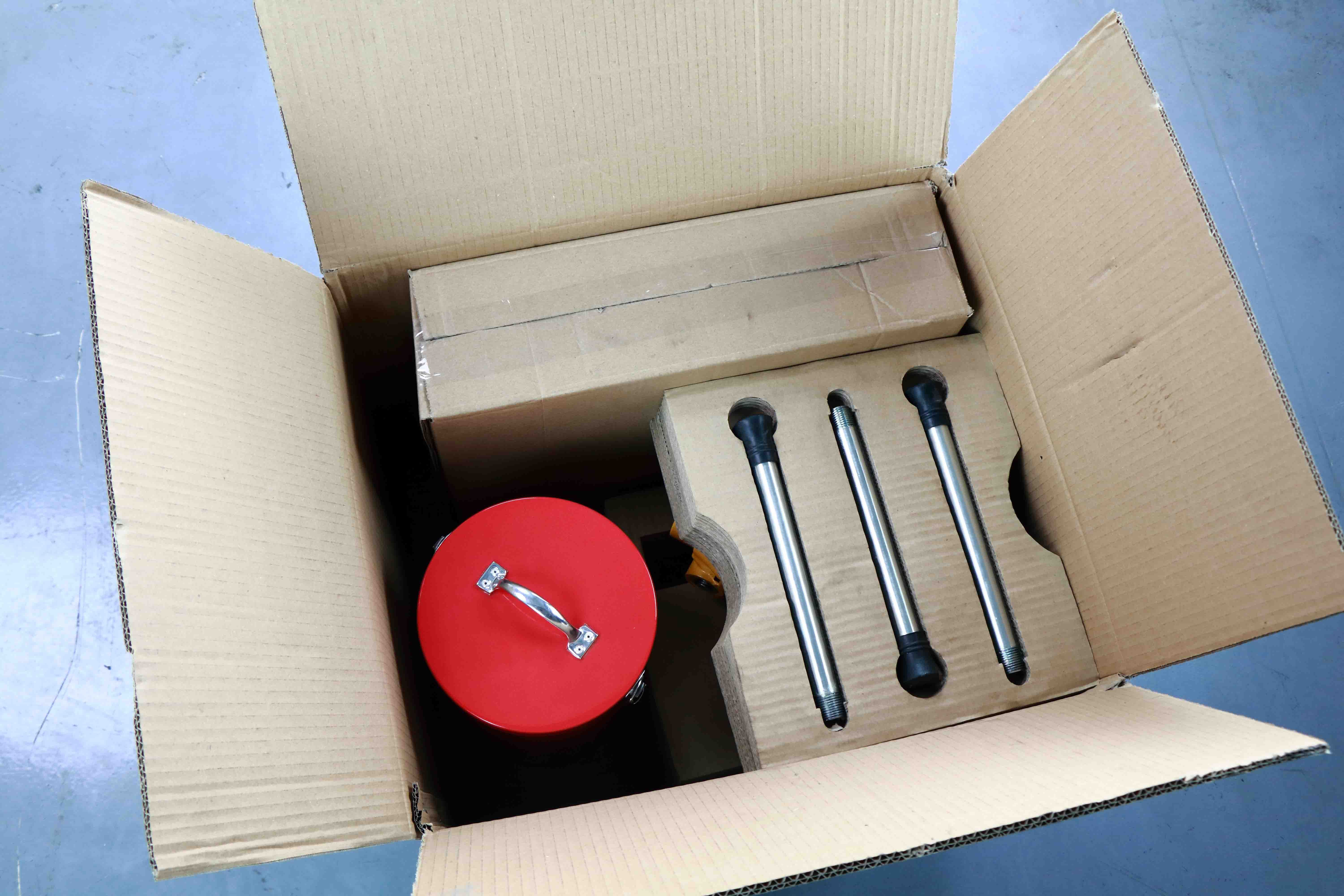 accessory barrel in packing