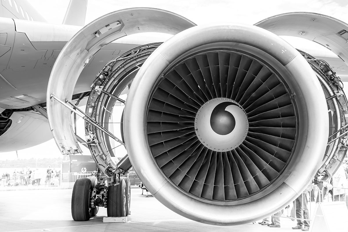 Aluminium 2024 pour moteur d'avion