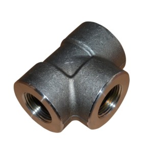 Top Quality Customized Hot Forged Tube Fittings Steel Tee Joint Pipe Accessories