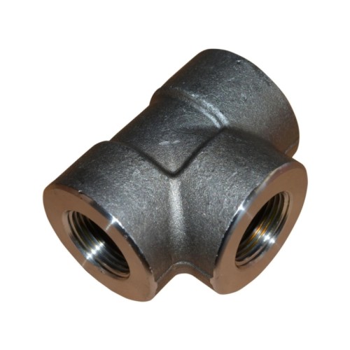 Top Quality Customized Hot Forged Tube Fittings Steel Tee Joint Pipe Accessories