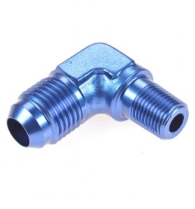 Precision Casting Anodized Aluminum Pipe Tube for NPT Oil Line/Hose End Fitting