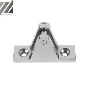 Guaranteed Delivery Steel Hot Forging Straight Deck Mount Hinge for Marine Fitting