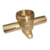 High Precision  Custom CNC Turning  Sandblasting  Brass Pipe for Garden Freeze Pipe Hose Fittings Tubing Connector