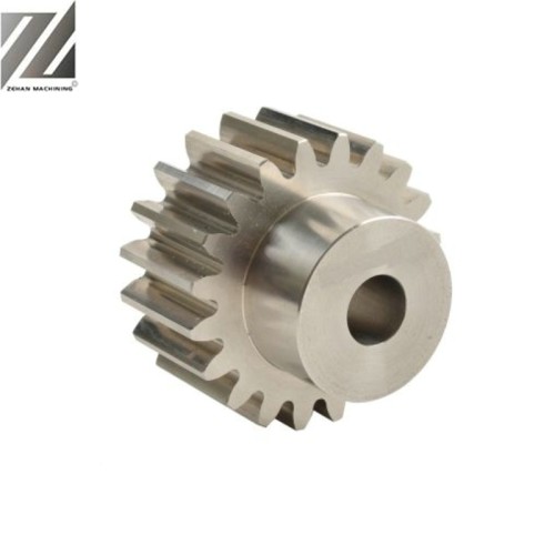 Custom-Made Steel Hot Forging Crown Pinion Gear for Transmission System