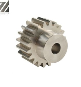 Custom-Made Steel Hot Forging Crown Pinion Gear for Transmission System